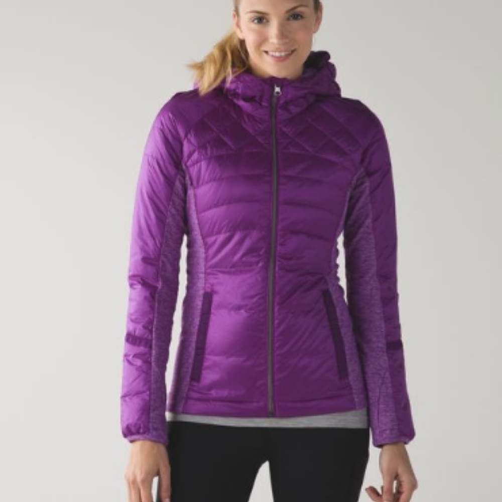Lululemon Down For A Run Jacket sz 6